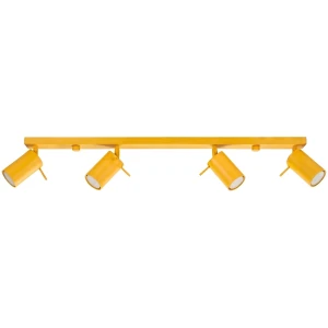 Lampa sufitowa RING 4L żółta plafon SL.2187 SOLLUX LIGHTING