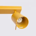 Lampa sufitowa RING 4L żółta plafon SL.2187 SOLLUX LIGHTING