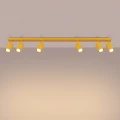 Lampa sufitowa RING 6L żółta plafon SL.2188 SOLLUX LIGHTING
