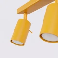 Lampa sufitowa RING 6L żółta plafon SL.2188 SOLLUX LIGHTING