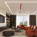 Lampa ścienna RING czerwona kinkiet SL.2189 SOLLUX LIGHTING