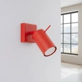 Lampa ścienna RING czerwona kinkiet SL.2189 SOLLUX LIGHTING