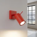 Lampa ścienna RING czerwona kinkiet SL.2189 SOLLUX LIGHTING