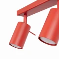 Lampa sufitowa RING 3L czerwona plafon SL.2191 SOLLUX LIGHTING