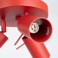 Lampa sufitowa RING 3P czerwona plafon SL.2192 SOLLUX LIGHTING