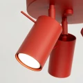 Lampa sufitowa RING 3P czerwona plafon SL.2192 SOLLUX LIGHTING