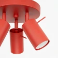 Lampa sufitowa RING 3P czerwona plafon SL.2192 SOLLUX LIGHTING