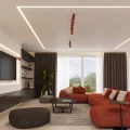 Lampa sufitowa RING 6L czerwona plafon SL.2194 SOLLUX LIGHTING