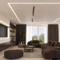 Lampa ścienna RING brązowa kinkiet SL.2195 SOLLUX LIGHTING
