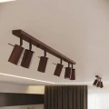 Lampa ścienna RING brązowa kinkiet SL.2195 SOLLUX LIGHTING