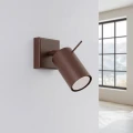 Lampa ścienna RING brązowa kinkiet SL.2195 SOLLUX LIGHTING