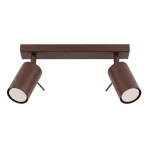 Lampa sufitowa RING 2 brązowa plafon SL.2196 SOLLUX LIGHTING