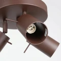 Lampa sufitowa RING 3P brązowa plafon SL.2198 SOLLUX LIGHTING