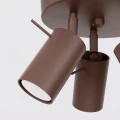 Lampa sufitowa RING 3P brązowa plafon SL.2198 SOLLUX LIGHTING