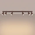Lampa sufitowa RING 6L brązowa plafon SL.2200 SOLLUX LIGHTING