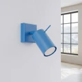 Lampa ścienna RING błękitna kinkiet SL.2201 SOLLUX LIGHTING