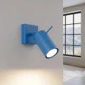 Lampa ścienna RING błękitna kinkiet SL.2201 SOLLUX LIGHTING