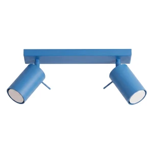 Lampa sufitowa RING 2 błękitna plafon SL.2202 SOLLUX LIGHTING