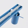 Lampa sufitowa RING 3L błękitna plafon SL.2203 SOLLUX LIGHTING
