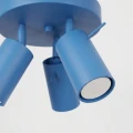 Lampa sufitowa RING 3P błękitna plafon SL.2204 SOLLUX LIGHTING