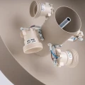 Lampa sufitowa OMIQ taupe plafon SL.2279 SOLLUX LIGHTING