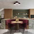 Lampa sufitowa OMIQ burgund plafon SL.2280 SOLLUX LIGHTING