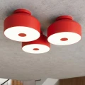 Lampa sufitowa OMIQ czerwona plafon SL.2285 SOLLUX LIGHTING