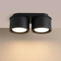 Lampa sufitowa MODO 2 czarny Gx53 plafon SL.2439 SOLLUX LIGHTING