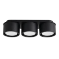 Lampa sufitowa MODO 3 czarny Gx53 plafon SL.2440 SOLLUX LIGHTING