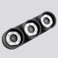 Lampa sufitowa MODO 3 czarny Gx53 plafon SL.2440 SOLLUX LIGHTING