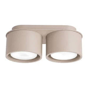 Lampa sufitowa MODO 2 taupe Gx53 plafon SL.2447 SOLLUX LIGHTING