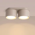 Lampa sufitowa MODO 2 taupe Gx53 plafon SL.2447 SOLLUX LIGHTING