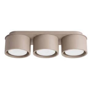 Lampa sufitowa MODO 3 taupe Gx53 plafon SL.2448 SOLLUX LIGHTING