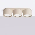 Lampa sufitowa MODO 3 taupe Gx53 plafon SL.2448 SOLLUX LIGHTING