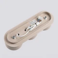 Lampa sufitowa MODO 3 taupe Gx53 plafon SL.2448 SOLLUX LIGHTING