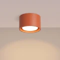 Lampa sufitowa MODO 1 ochra czerwona Gx53 plafon SL.2450 SOLLUX LIGHTING
