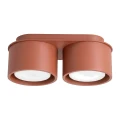 Lampa sufitowa MODO 2 ochra czerwona Gx53 plafon SL.2451 SOLLUX LIGHTING