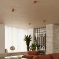 Lampa sufitowa MODO 2 ochra czerwona Gx53 plafon SL.2451 SOLLUX LIGHTING