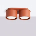 Lampa sufitowa MODO 2 ochra czerwona Gx53 plafon SL.2451 SOLLUX LIGHTING