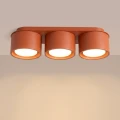 Lampa sufitowa MODO 3 ochra czerwona Gx53 plafon SL.2452 SOLLUX LIGHTING