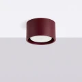 Lampa sufitowa MODO 1 burgund Gx53 plafon SL.2454 SOLLUX LIGHTING