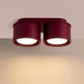 Lampa sufitowa MODO 2 burgund Gx53 plafon SL.2455 SOLLUX LIGHTING