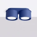 Lampa sufitowa MODO 2 ultramaryna Gx53 plafon SL.2459 SOLLUX LIGHTING