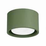 Lampa sufitowa MODO 1 zielona oliwka Gx53 plafon SL.2462 SOLLUX LIGHTING