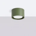 Lampa sufitowa MODO 1 zielona oliwka Gx53 plafon SL.2462 SOLLUX LIGHTING