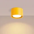 Lampa sufitowa MODO 1 żółty Gx53 plafon SL.2474 SOLLUX LIGHTING