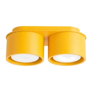 Lampa sufitowa MODO 2 żółty Gx53 plafon SL.2475 SOLLUX LIGHTING