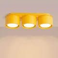 Lampa sufitowa MODO 3 żółty Gx53 plafon SL.2476 SOLLUX LIGHTING