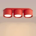 Lampa sufitowa MODO 3 czerwony Gx53 plafon SL.2480 SOLLUX LIGHTING