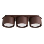 Lampa sufitowa MODO 3 brązowy Gx53 plafon SL.2484 SOLLUX LIGHTING
